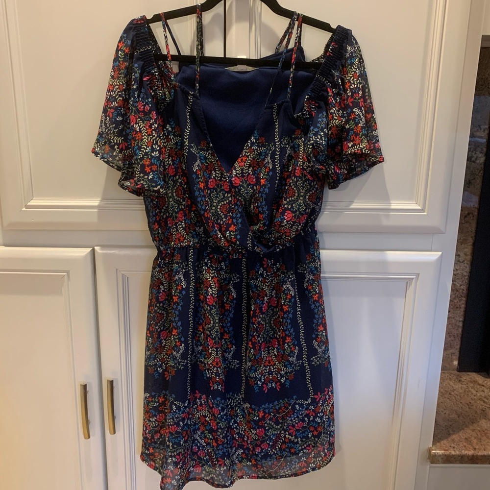 Washed but never worn cold shoulder dress